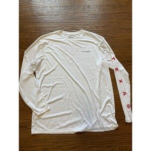 Men's Columbia PFG Long Sleeve Shirt Omni-Shade UPF 50 Texas Sleeve Size XXL